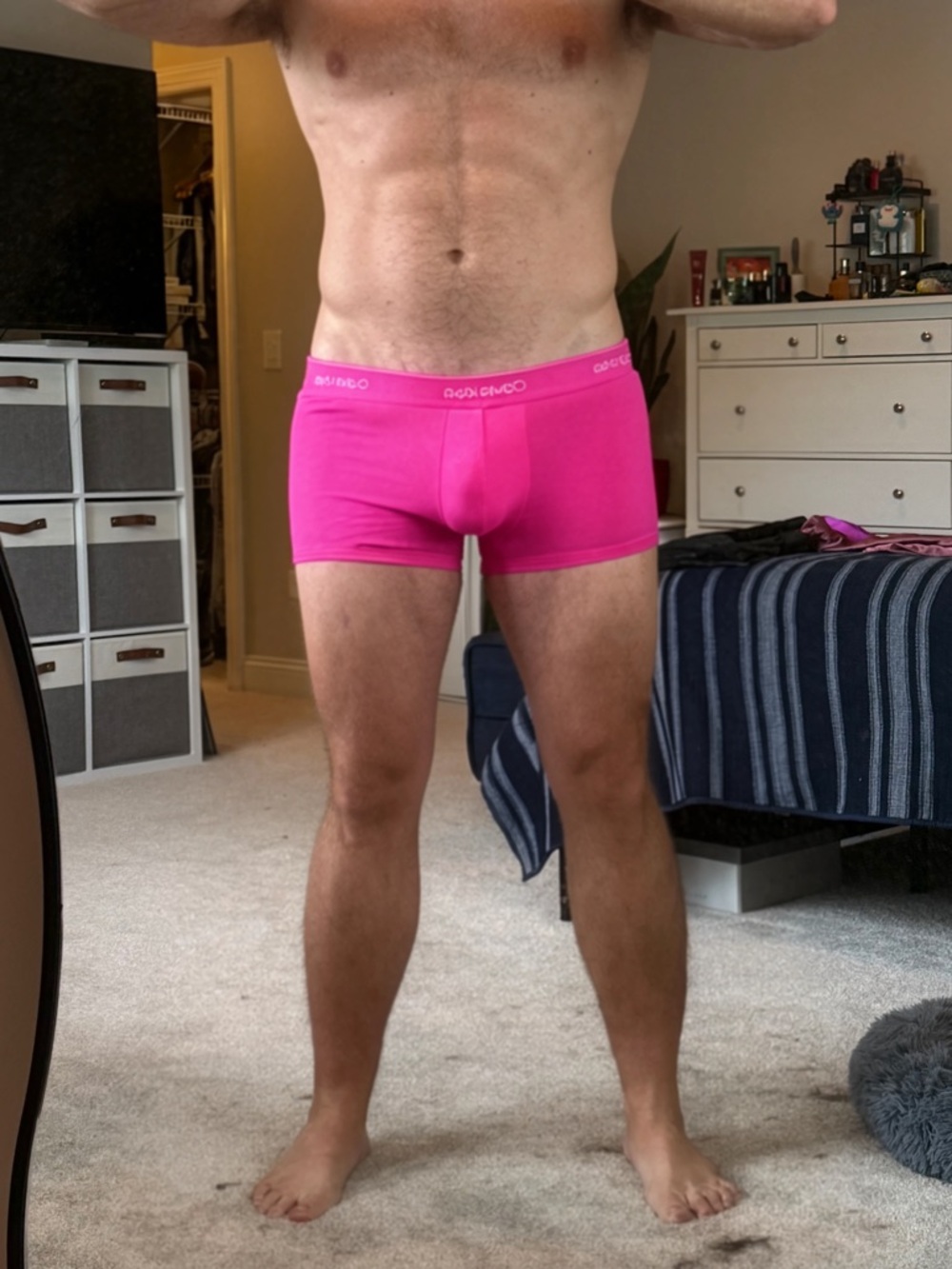 Calvin Klein Hot Pink Men's Boxer Briefs XL